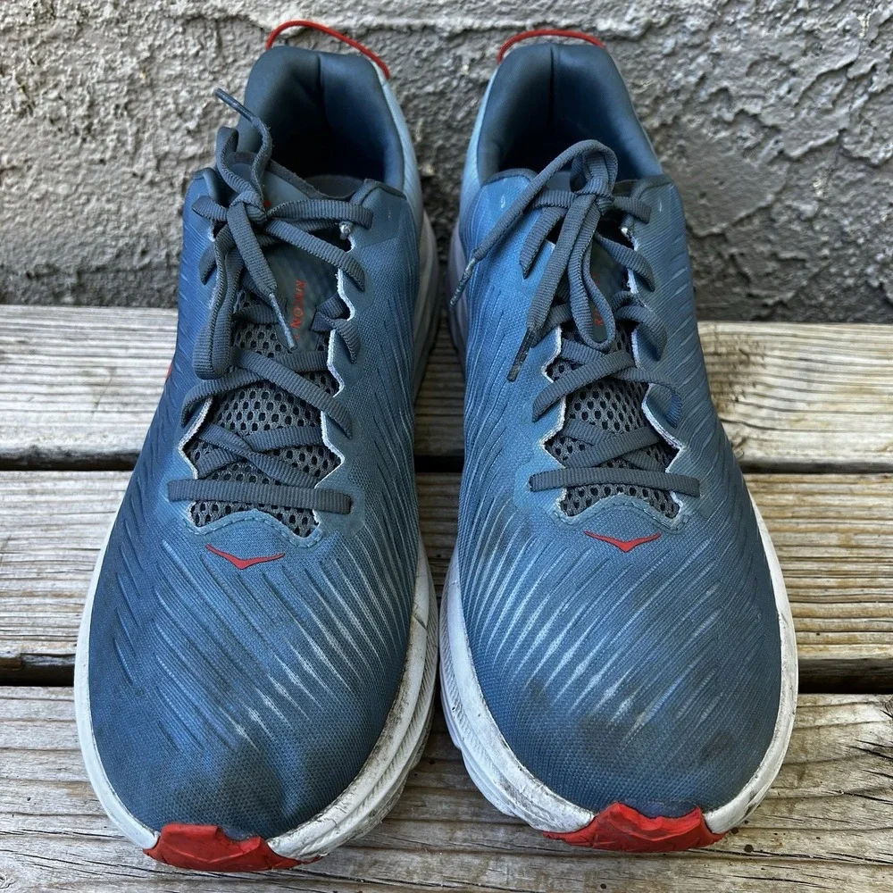 Hoka One One Shoes Men Size 13 Rincon 3 Mountain Spring Summer Song Running